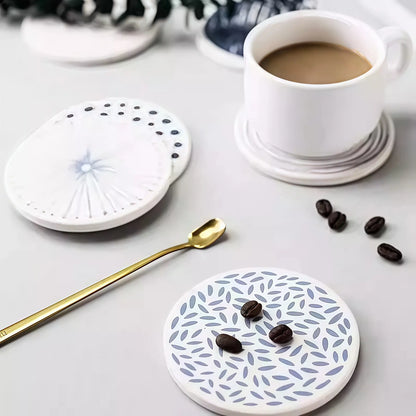 Absorbent Diatomite Coasters