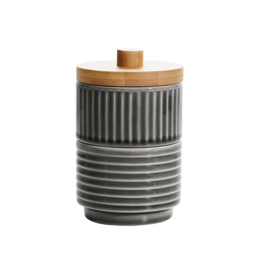 Coffee & More Bowl, Set of 2, Coffee and tea, serving, bows, bamboo, stackable, space saving