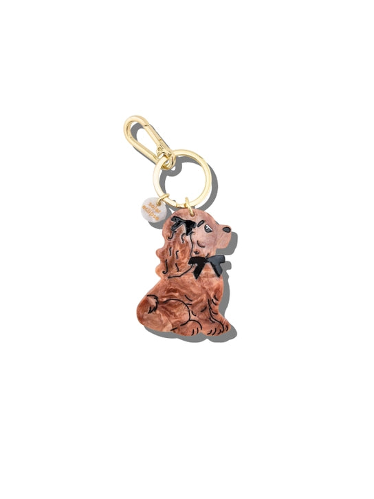 Hand-Painted Keychain + Bag Charm