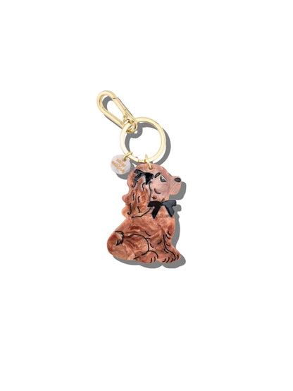 Hand-Painted Keychain + Bag Charm