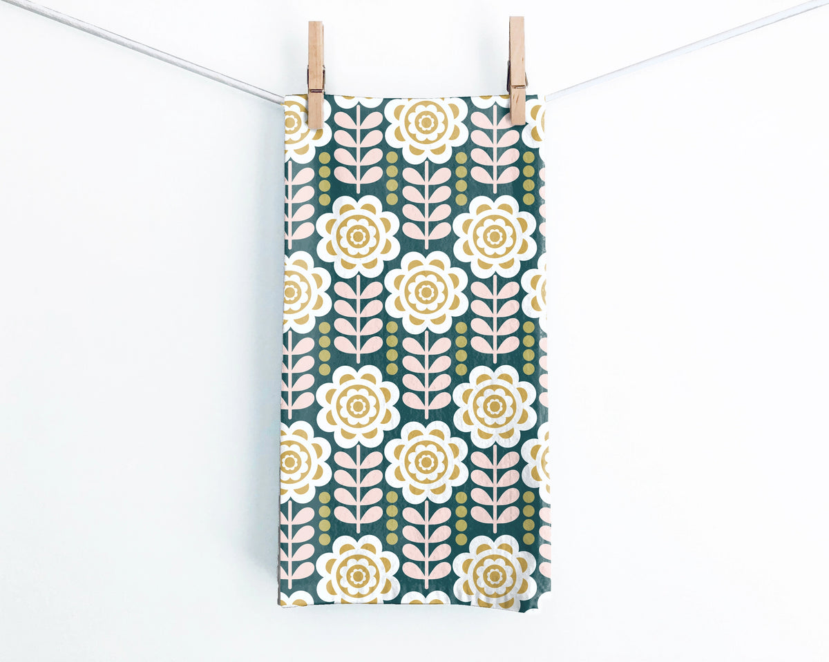 Juniper Blue Tea Towel