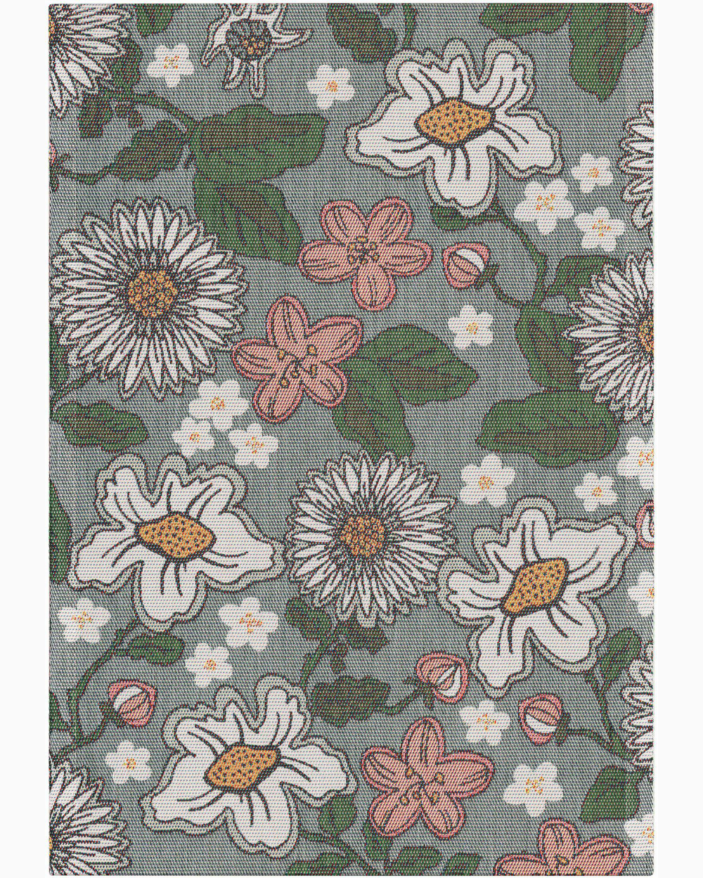 daisy ekelund tea towel cotton