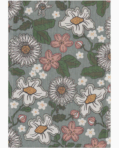 daisy ekelund tea towel cotton