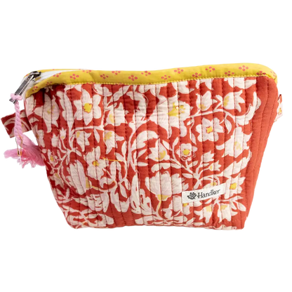 Quilted Zipper Pouch