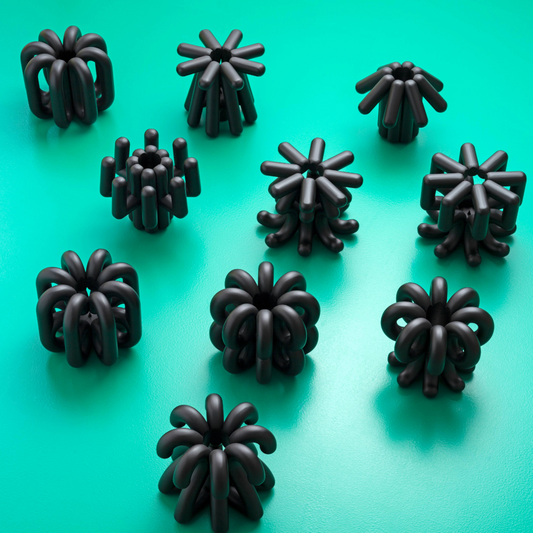 Black Matte candle holders by Form Follows Find them at Huset Shop on Abbot Kinney Boulevard in Venice California. Scandinavian Decor Shop with Scandinavian Candy 