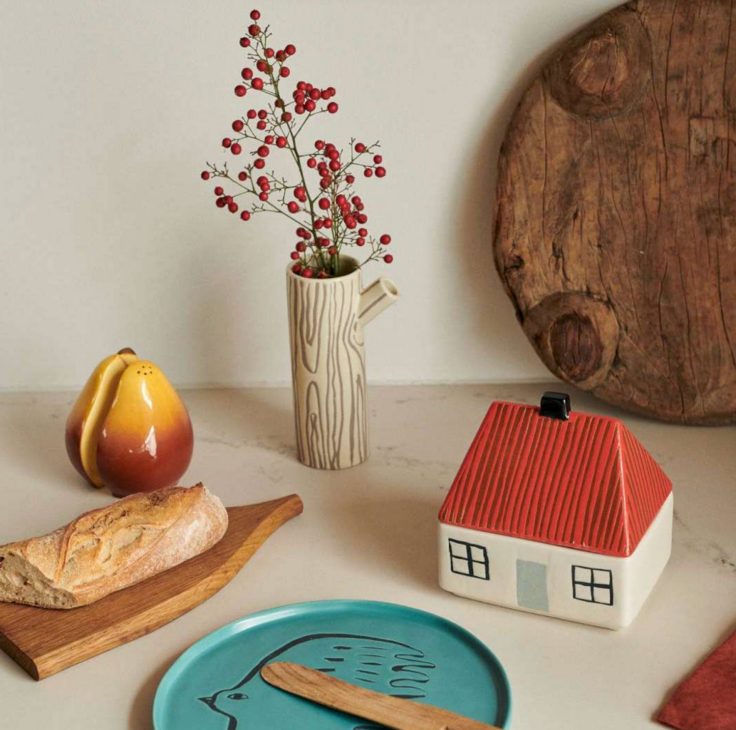 House Butter Dish