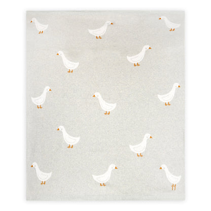 Organic Jacquard Kniy Baby Blankets