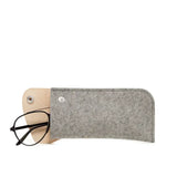 Merino Wool Felt Anzen Eyeglass Sleeve