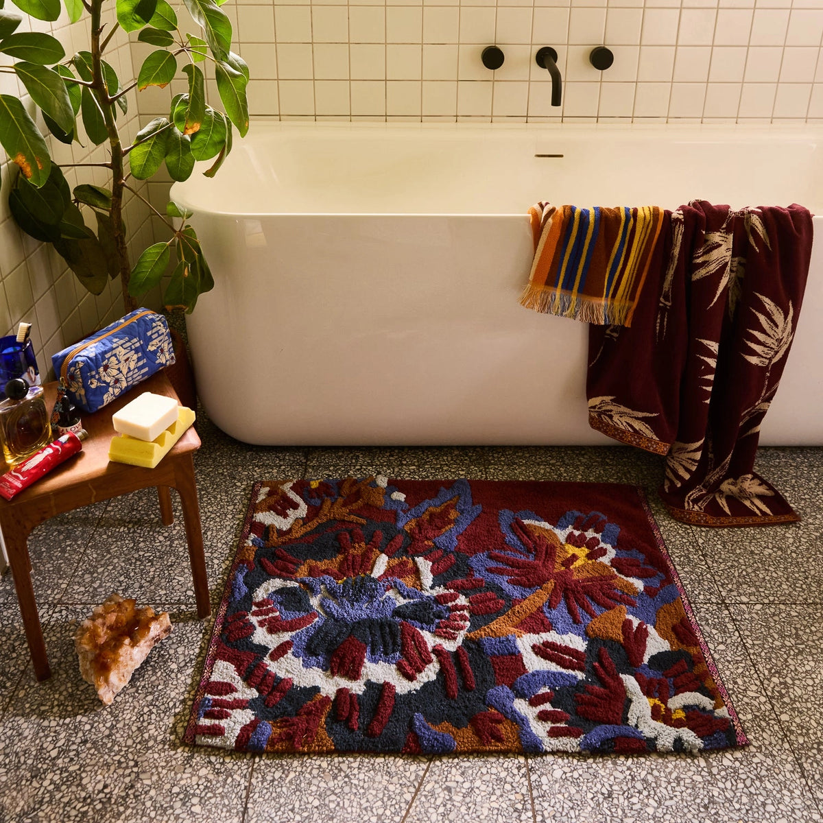 Organic Cotton Bath Mat