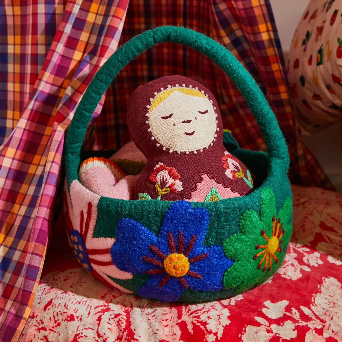 Felt Wool Basket
