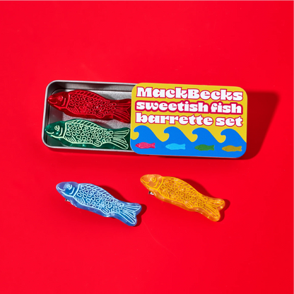 Sweetish Fish Barrette Set