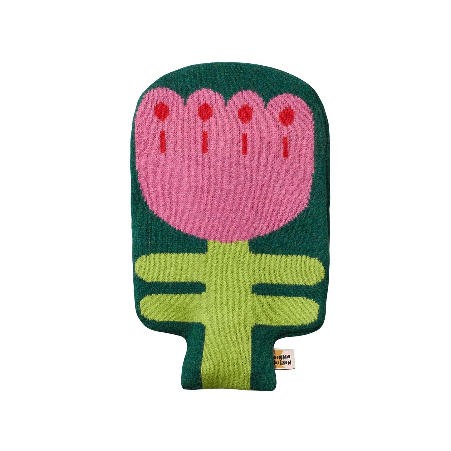 Keep cosy with our Pink Flower hot water bottle. Use it to keep warm on a chilly evening or to soothe your aches and pains. 