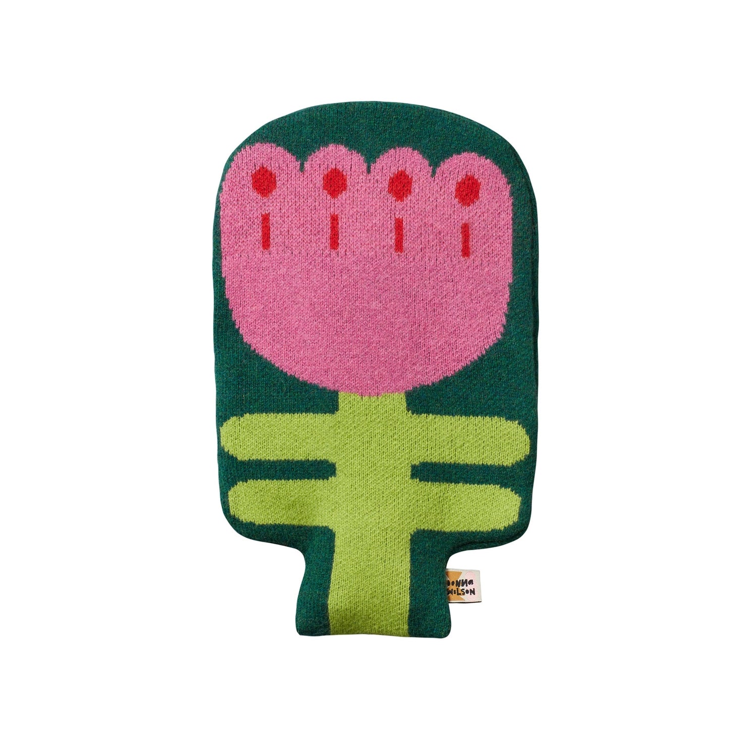 Keep cosy with our Pink Flower hot water bottle. Use it to keep warm on a chilly evening or to soothe your aches and pains. 