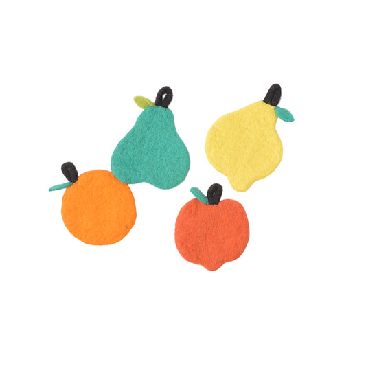 Wool Fruit Coasters