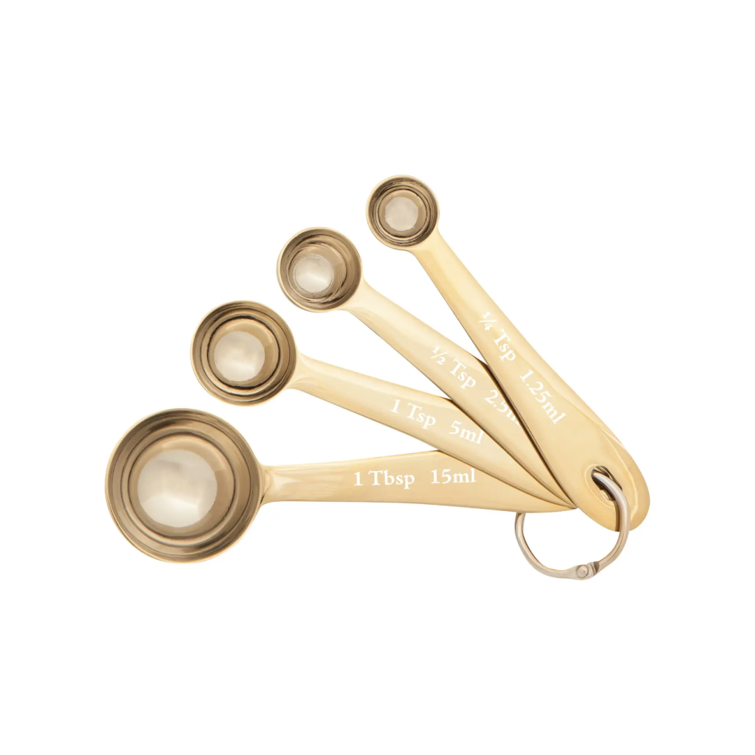 Danica Element Gold Measuring Spoons Set of 4