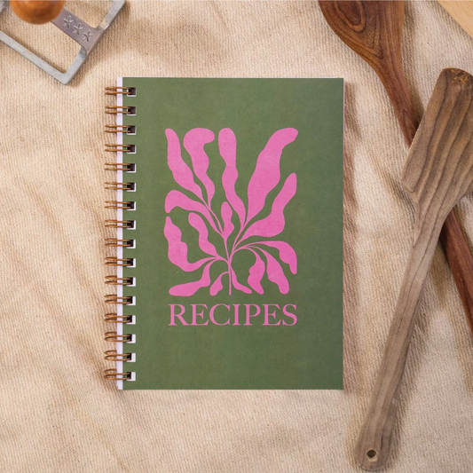 Recipe Book Journal, United Kingdom, Spiral Bound