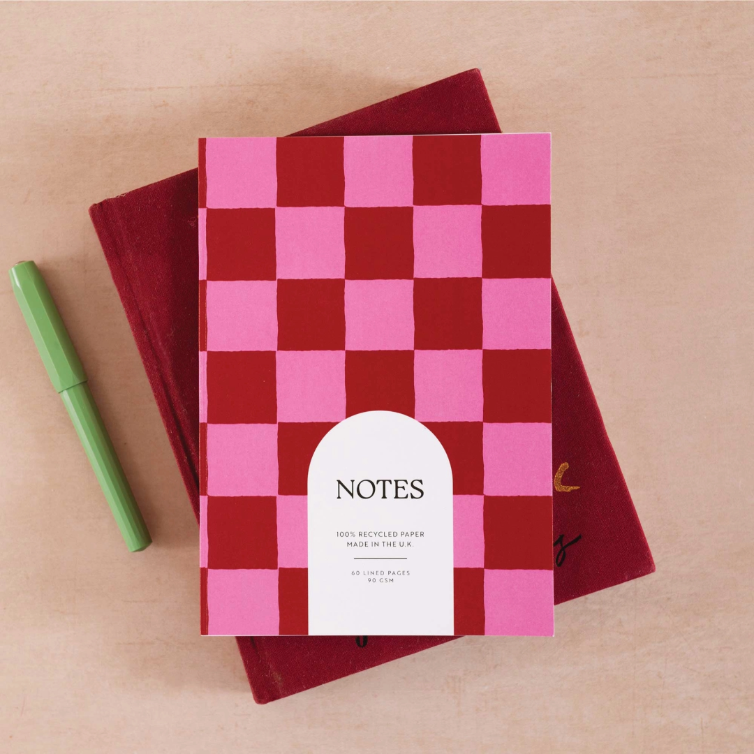 A5 Pattern Notebook, Lined, Stationary, Journal, Pattern, Colorful Design
