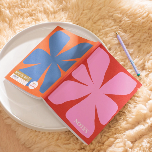 A5 Pattern Notebook, Lined, Stationary, Journal, Pattern, Colorful Design