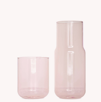 Tinted Glass Carafe