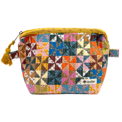 Quilted Zipper Pouch