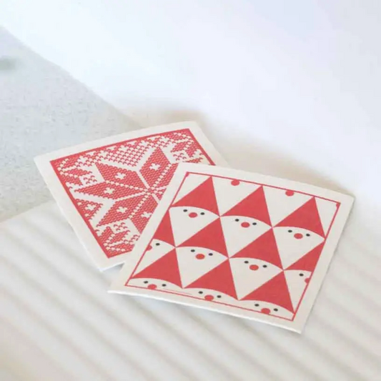 Huset Holiday Dish Cloths