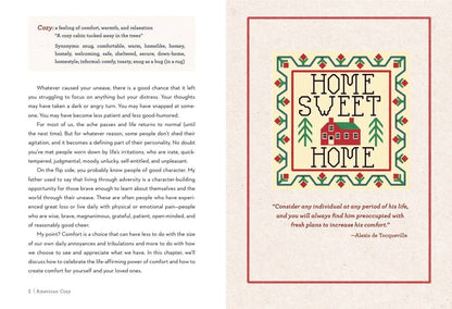 Decorative page with 'Home Sweet Home' text and illustration on a textured background