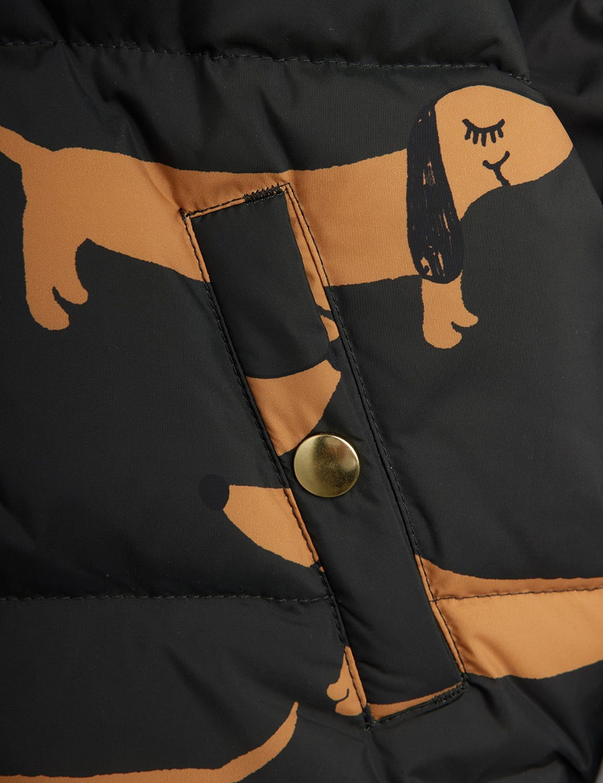 Mini Rodini Dog Puffer Jacket