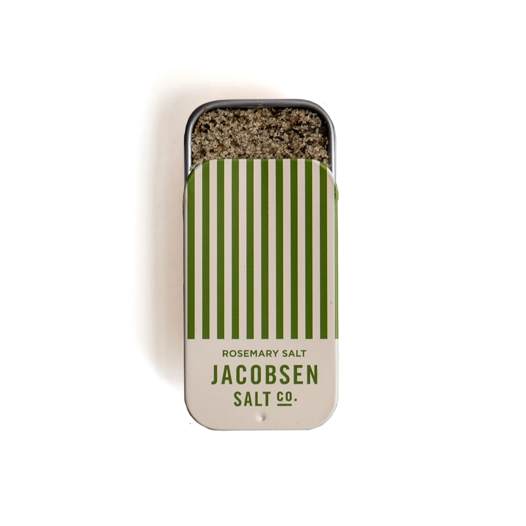 Flavored Sea Salt in a Slide Tin