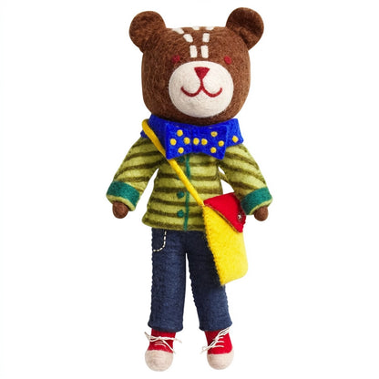 Issac Felt Bear Toy