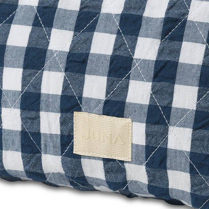 Measuring 9" x 6" x 2",&nbsp;the Nola toiletry bag is a timelessly cool quilted bag perfect for keeping your belongings in one place: makeup, stationery, electronics, or whatever you decide. The Nola bag is as practical as it is sustainable, and as stylish as it is versatile.