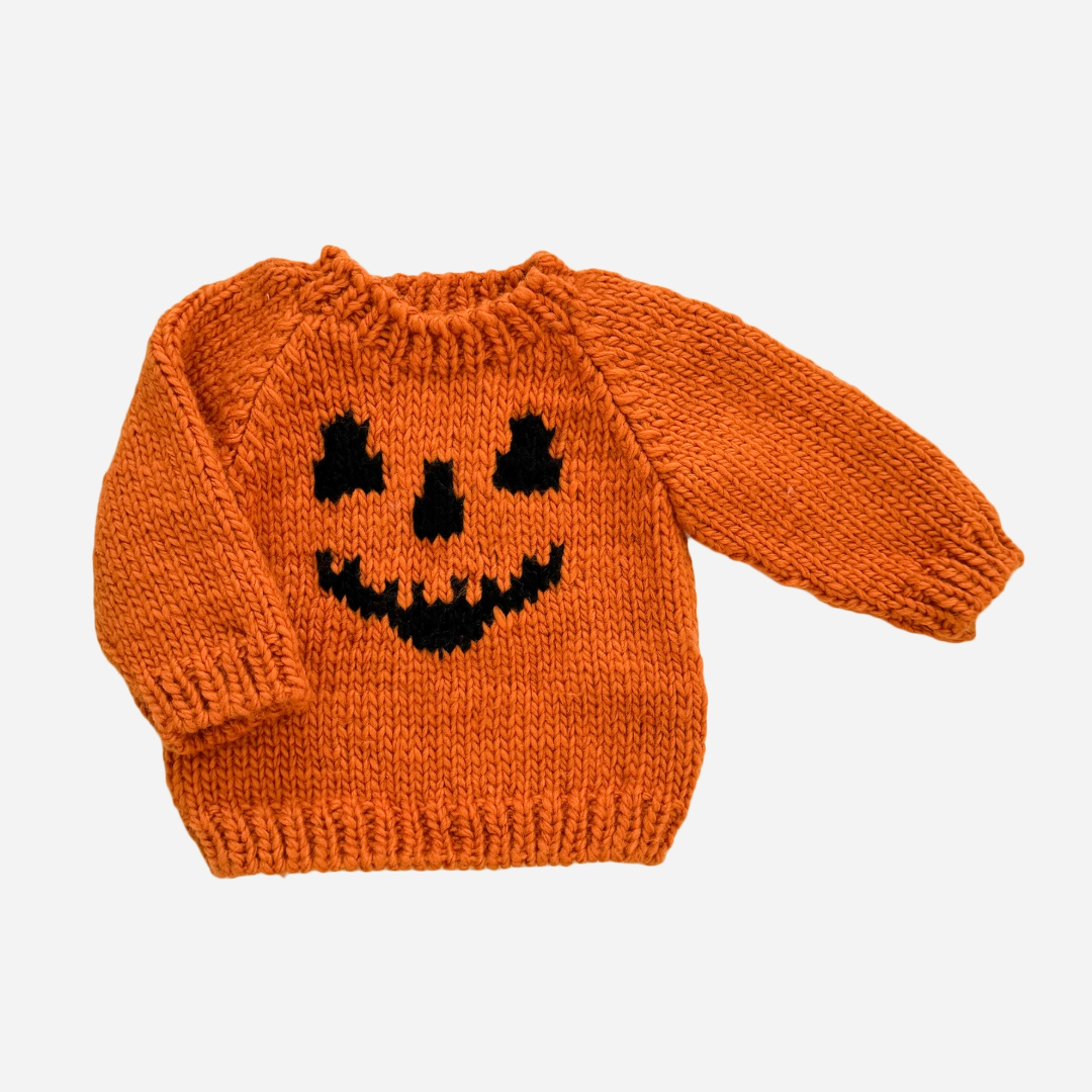 Jack-O-Lantern Kids Sweater