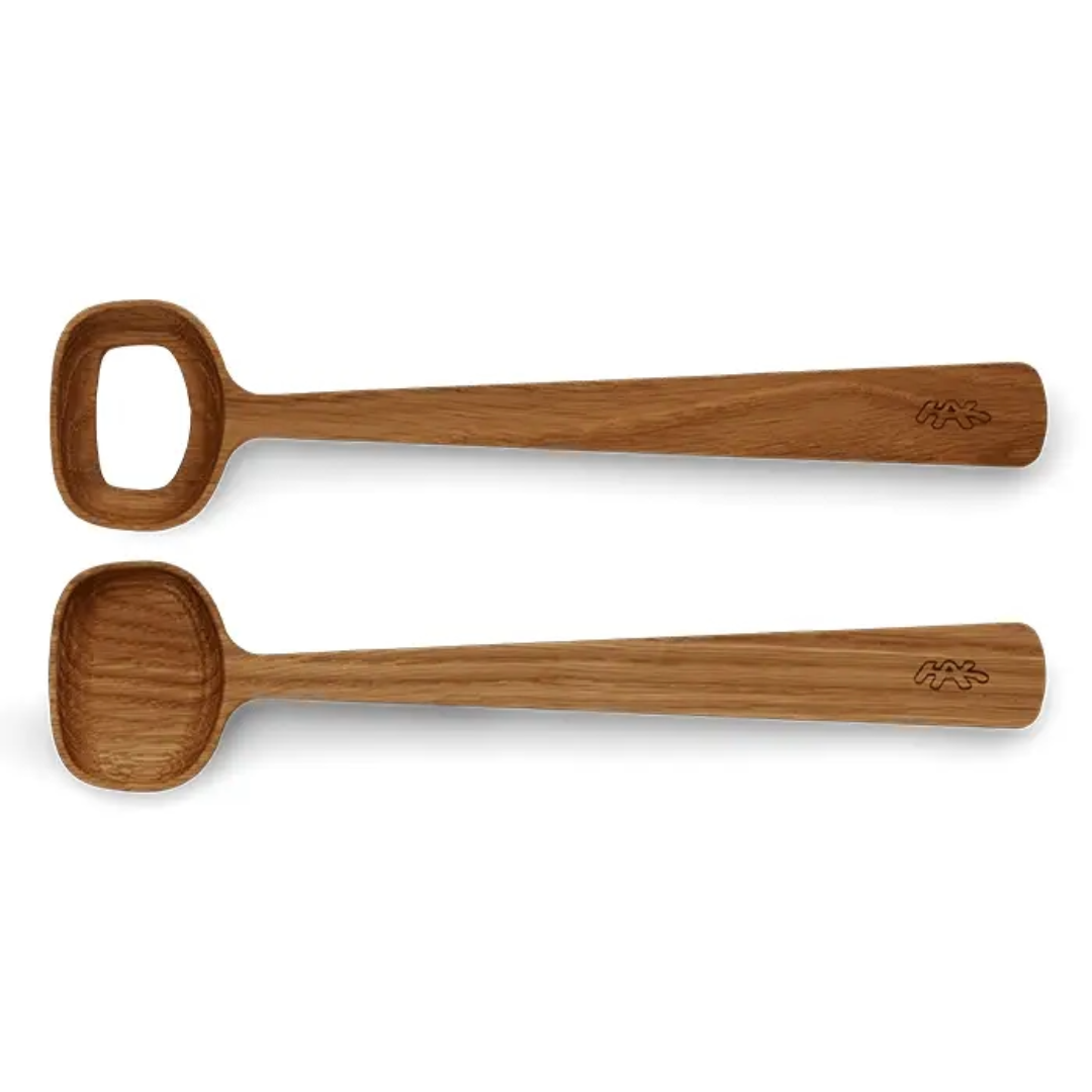 Kähler Hammershøi Oak Salad Servers