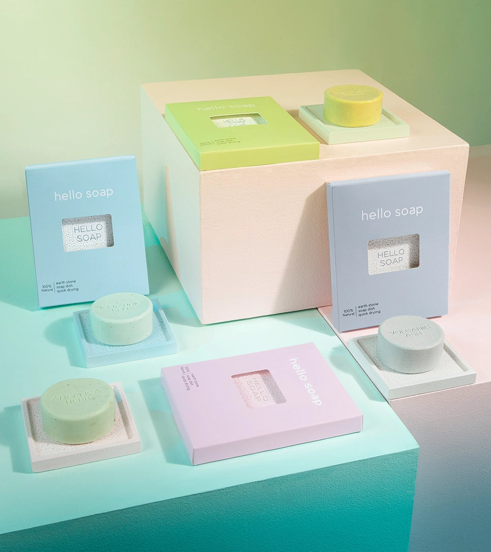 


This Kalastyle Home soap dish is plastic-free and eco-friendly. It is made from diatomaceous earth stone, a natural resource which occurs in deposits along marine coastlines, glacial lakes, and on desert surfaces. The “Hello Soap” dish is unique and beautiful. Its highly porous surface absorbs moisture naturally and self-dries in less than a minute. No soggy soap! What better way to complement your home?&nbsp;