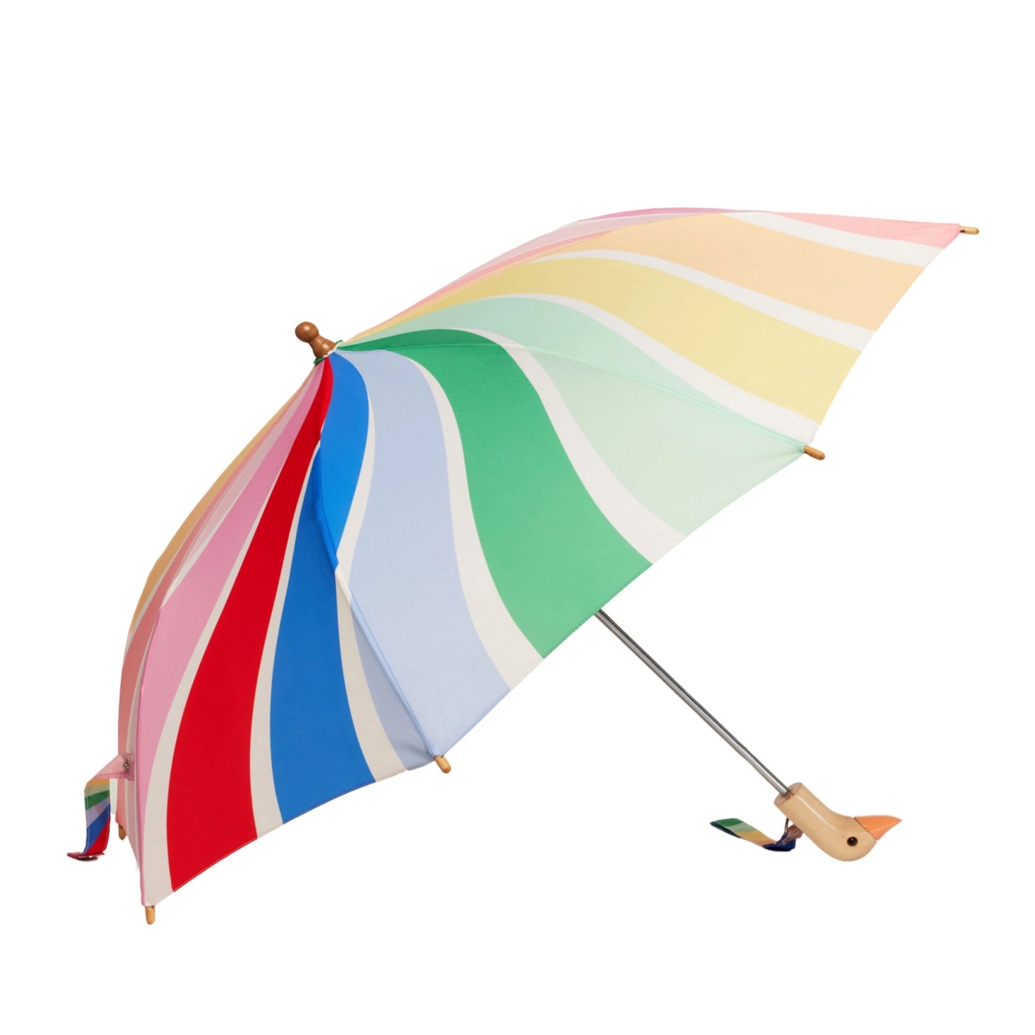 Colorful umbrella for kids that you can get in Venice California at Huset Shop a Scandinavian Design Store. 