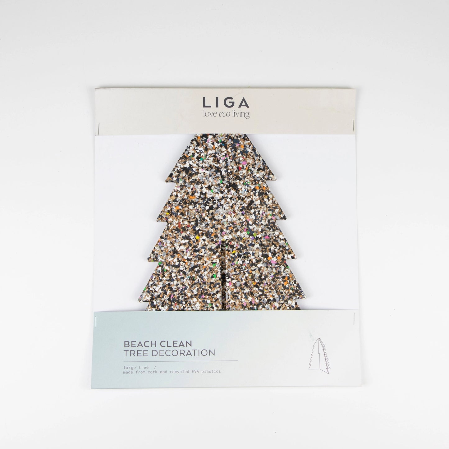 This decor will impress because it is not your ordinary decor. Looks amazing because it is natural cork. It helps with providing that holiday cheer but for a beautiful touch. Scandinavian decor from Huset Shop, Abbot Kinney in Venice California. Eco- Friendly Holiday decor.