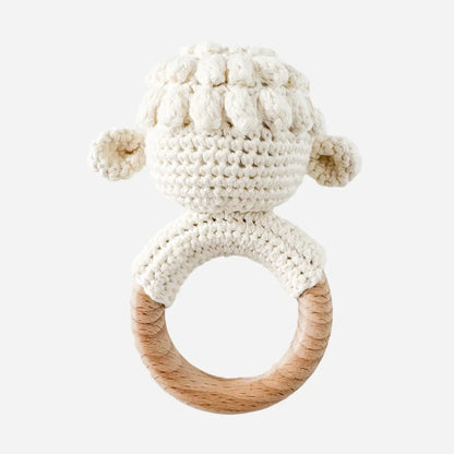Whimsical Baby Teether and Rattle