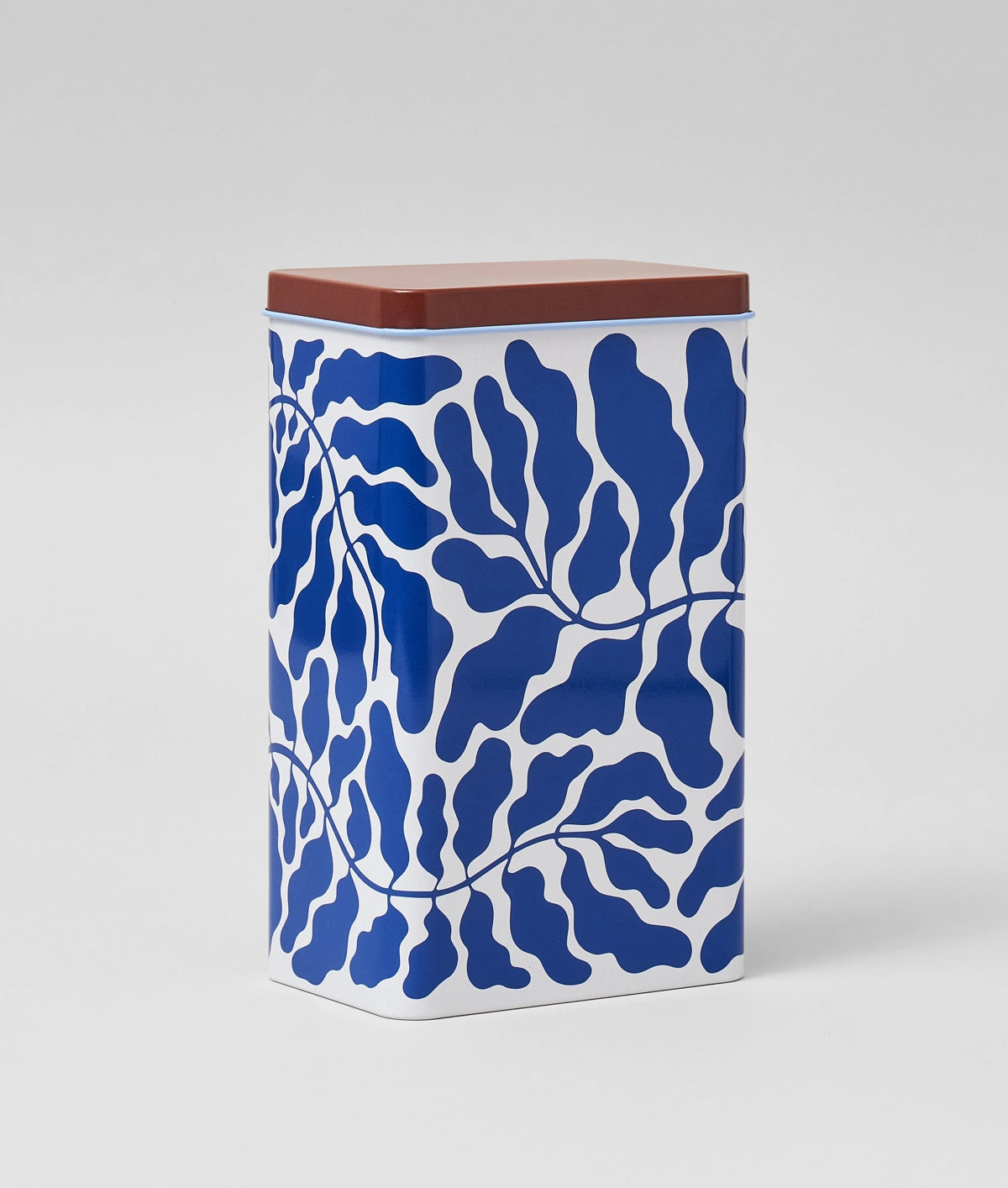 Perfect for storing coffee, as well teas and other dry goods, and adding a touch of print and pattern to kitchen shelves.