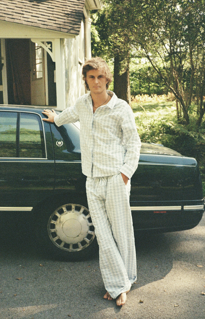 Stylish loungewear that takes you from indoor to outdoor and day to night. Make of 100% cotton these danish fashion pieces will feel amazing and make your hot days cooler.