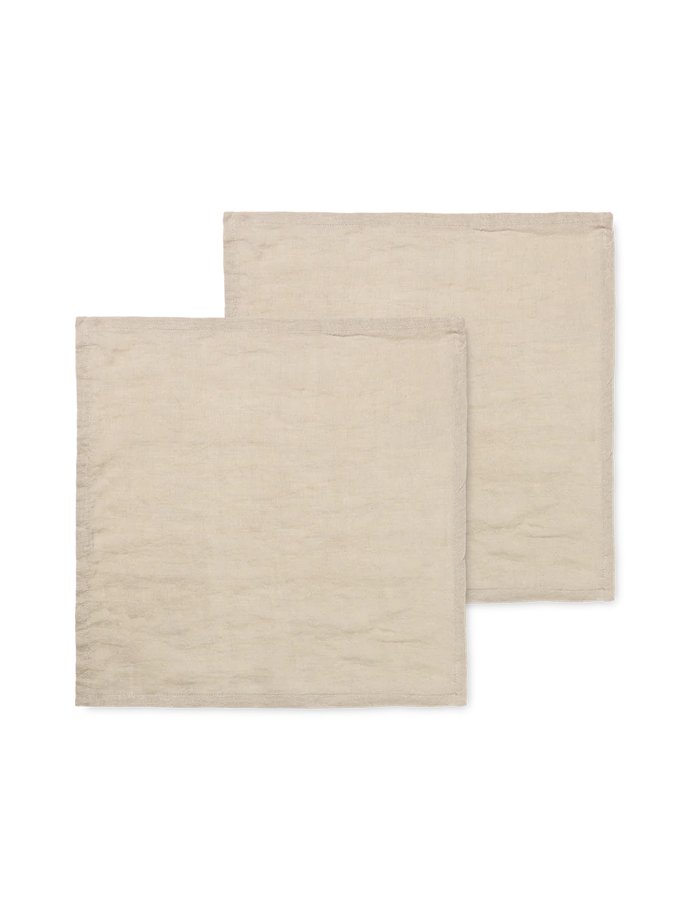 These simple, understated napkins are made entirely of washed linen, making them the perfect addition to a nature-inspired table setting. Combine them with Holly Leaf Napkin Rings to complete the look. The linen napkins come as a set of two.