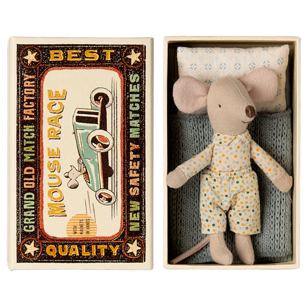 Maileg Sister & Brother Mouse in a Box