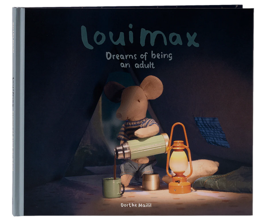 LouiMax the mouse is tired of being a child. Grown-ups have all the fun. A warm and amusing story of wanting something – and then realising what you already have. Our debut storybook has 56 pages with beautiful illustrations based on the original&nbsp;short film.