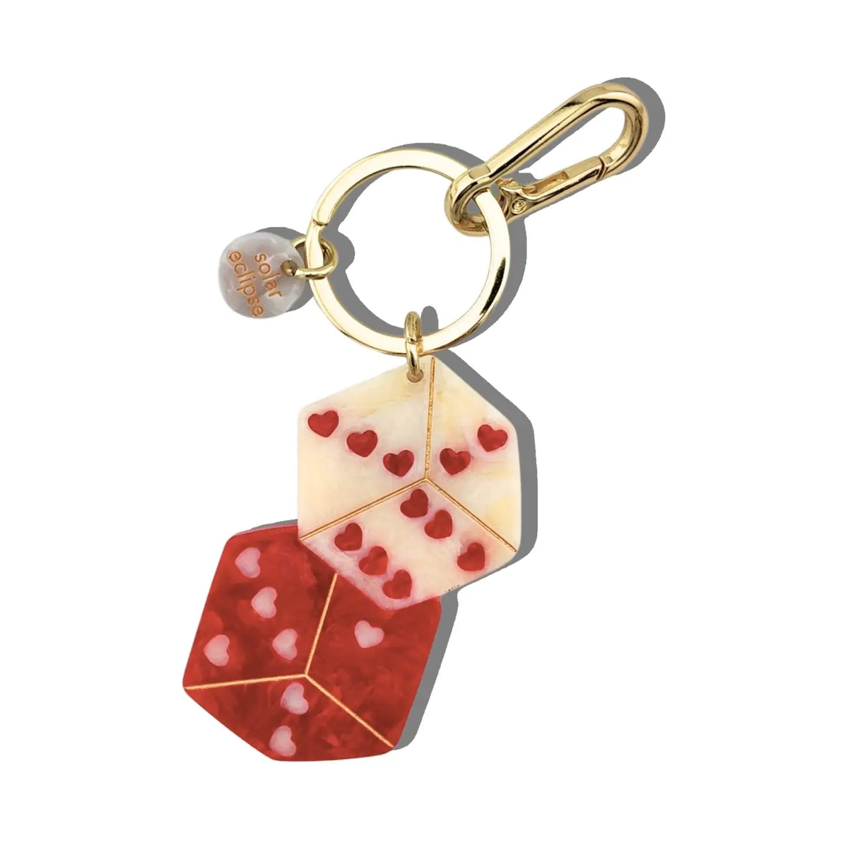Hand-Painted Keychain + Bag Charm