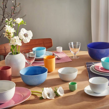 Lyngby Porcelain Rhombe Color Bowls