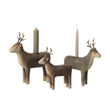 Maileg Wooden Reindeer Candleholder