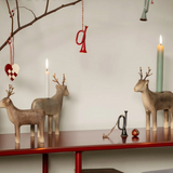 Maileg Wooden Reindeer Candleholder