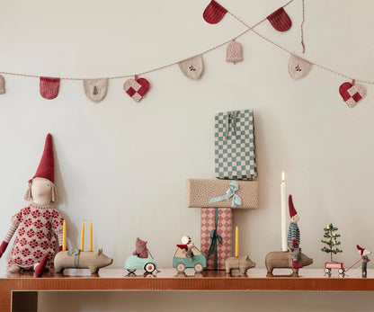 Maileg Christmas Mice in Car Boxes