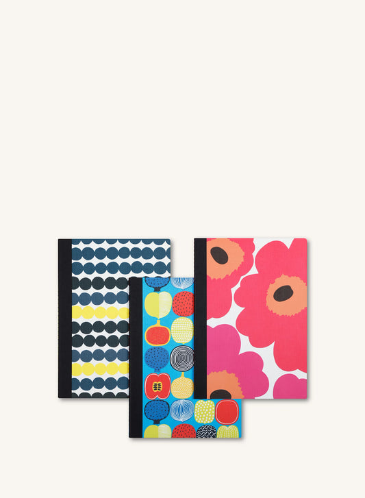 lined journals, featuring cheerful prints in bold colors, are great for bullet journaling, note-taking, and list-making—or use as a daily planner, gratitude journal, or travel log! Also makes a great gift for Marimekko fans and admirers; vintage enthusiasts; pattern people and color lovers; and design, fashion, and lifestyle aficionados