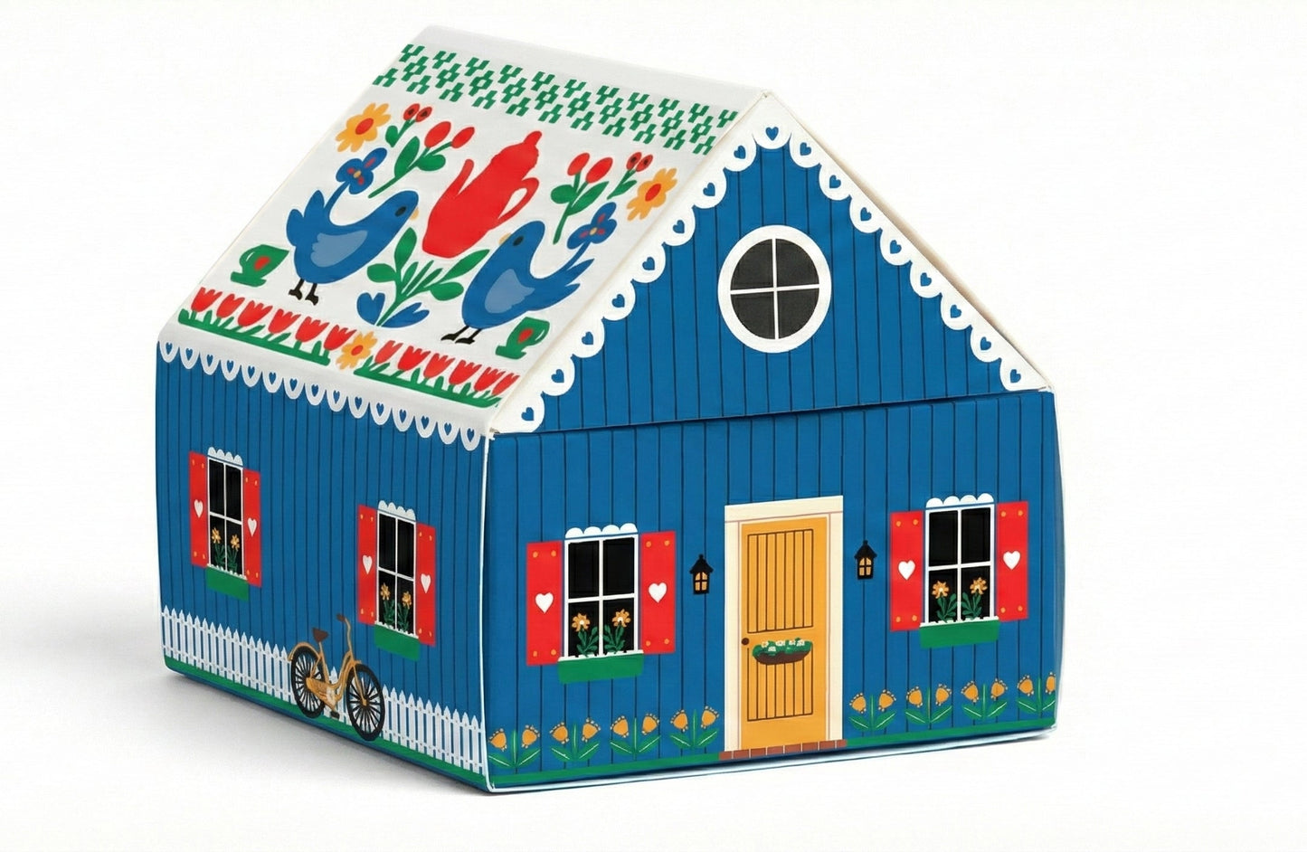 Your dream getaway home is out there, and it’s more charming than you can imagine! This little cottage is packed with playful details to delight your senses! Just open the front door drawer to discover 100 lovely blue-tipped matches tucked inside.