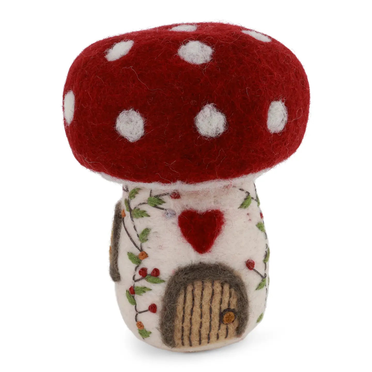 Gry and Sif Handmade Holiday Mushroom House