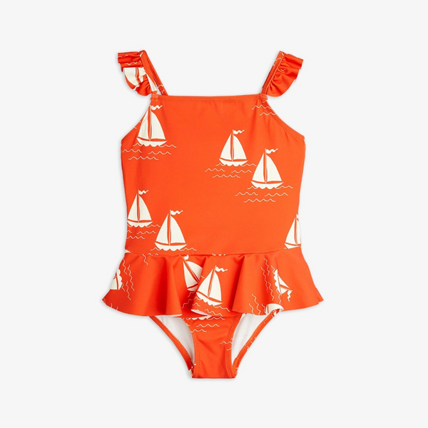 Mini Rodini Sailing Boats Skirt Swimsuit
